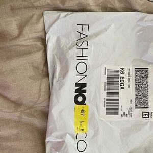 Denim bustier bodysuit